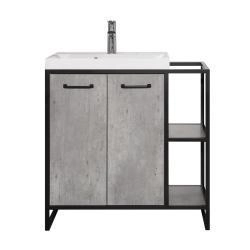 Тумба под раковину Style Line Elfante ЛОФТ 60 Classic БЕТОН