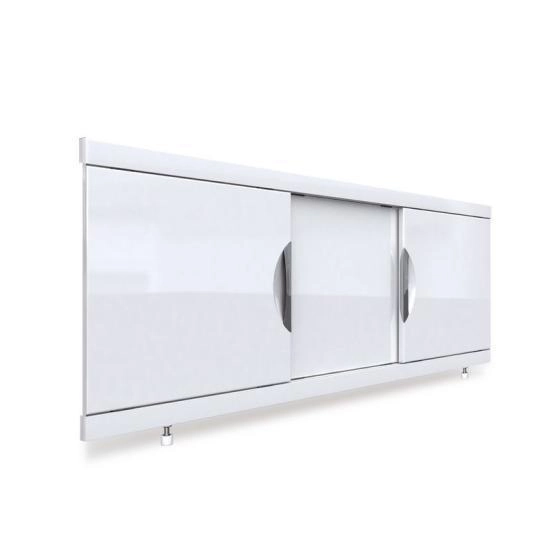 Экран для ванны EMMY ВАЛЕНСИЯ 1470x520 БЕЛЫЙ раздвижной