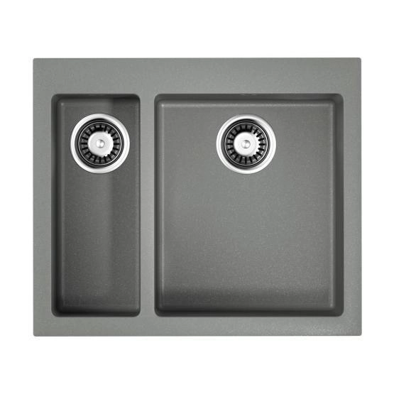 Кухонная мойка Omoikiri Bosen 59-2-GR Tetogranit/leningrad grey 4993558