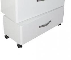 Тумба подкатная Bellezza Анкона-80 цвет белый