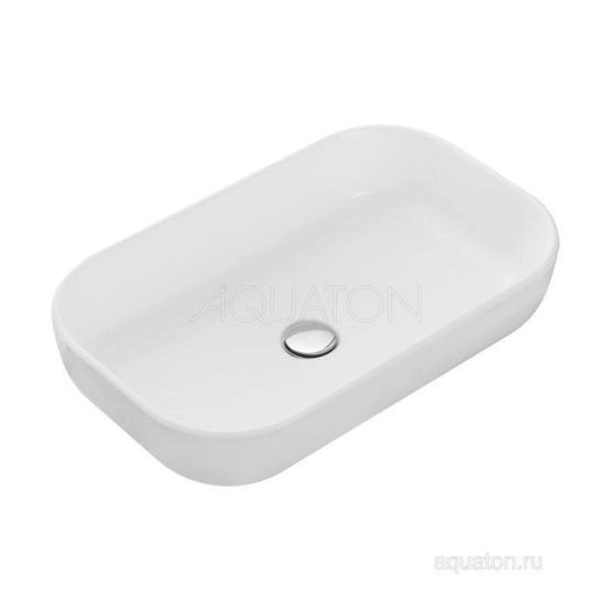 Раковина AQUATON Лола 60 1A73313KLK010 литьевой мрамор