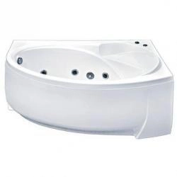 Ванна Bas Флорида 160x88 с гидромассажным оборудованием FLAT правая