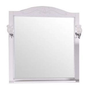 Зеркало ASB-Woodline Салерно 80 патина серебро