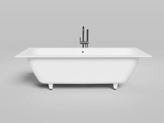 Ванна Salini ORLANDA AXIS 190x80 покраска по RAL полностью S-Sense матовая 103211MF