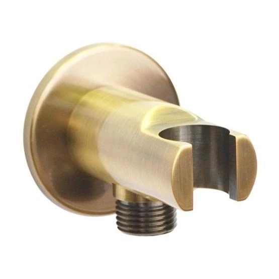 Шланговое подсоединение Magliezza PICCOLO 50307-br с держателем для ручной лейки бронза