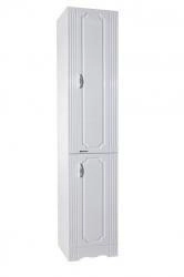 Пенал Bellezza Кантри-35R цвет белый напольный правый