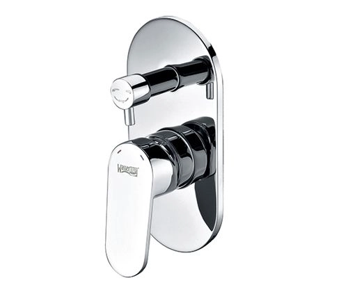 Смеситель для ванны WasserKraft Donau 5341 хром