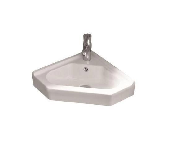 Раковина SantiLine SL-2020 55x38,5 подвесная керамическая Белый