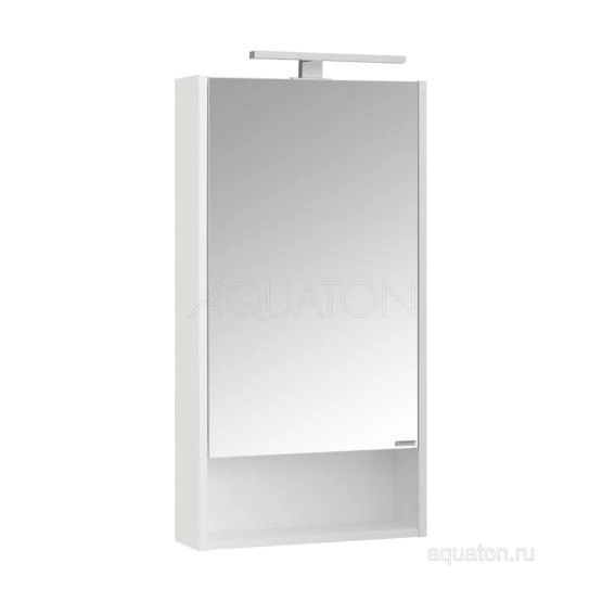 Зеркальный шкаф AQUATON Сканди 45 белый 1A252002SD010