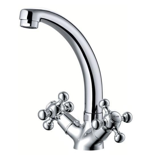 Смеситель OLIVES Girona 01430GR для кухни,хром