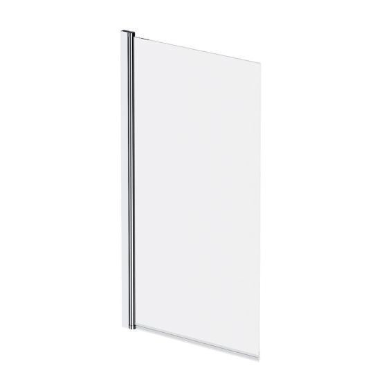 Душевая шторка на ванну AM.PM Gem W90BS-D080-140CT хром, прозрачное