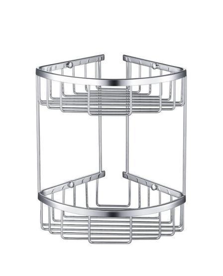 Полка угловая двойная Timo Nelson (150082/00) хром