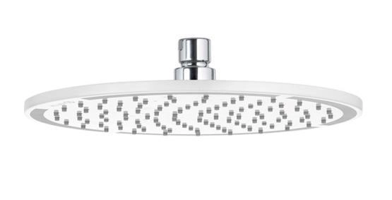 Верхний душ Kludi A-Qa 6434091-00 D40 см круглый, плоский 8 мм, цвет белый