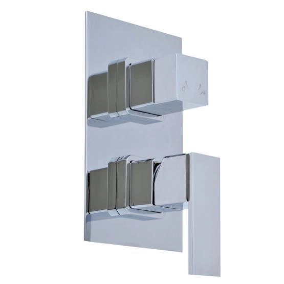 Смеситель Rav Slezak LOIRA LR586K для душа монтирующий в стену с переключателем