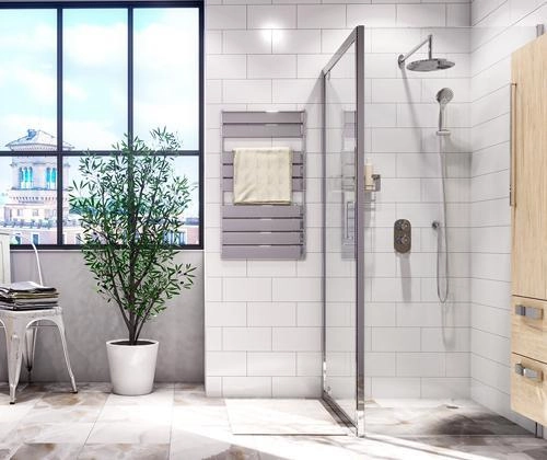 Душевой уголок WasserKraft Berkel 48P10 120x100 см, прямоугольник, распашная, универсальная