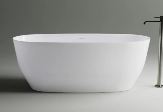 Ванна Astra Form АТРИЯ 180х80 щелевой перелив белая иск. камень