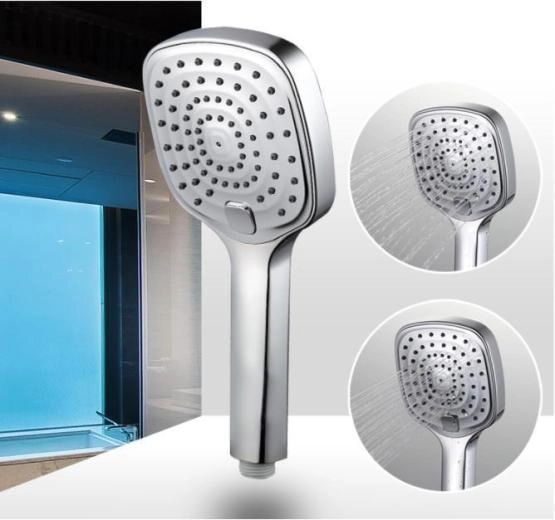 Лейка для душа Frap 3 режимная, переключатель кнопка