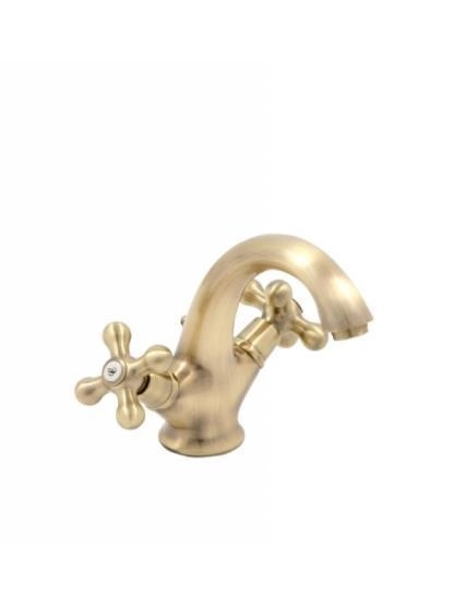 Смеситель CEZARES GOLF-LS1-02 для раковины,бронза с донным клапаном