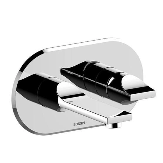 Смеситель для раковины Bossini Apice Z00549.030 настенный хром