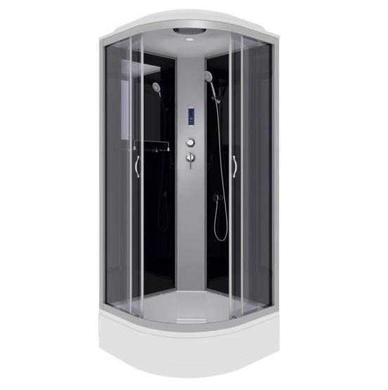 Душевая кабина Niagara NG-3503-14P 800х800х2150 средний поддон 26см стекло тонированное