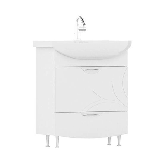 Тумба для ванной Volna Adel 70.2Y напольная (Балтика) раковина отдельно