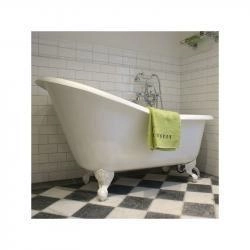 Ванна Magliezza Beatrice-WH 153х77 см чугунная ножки белые