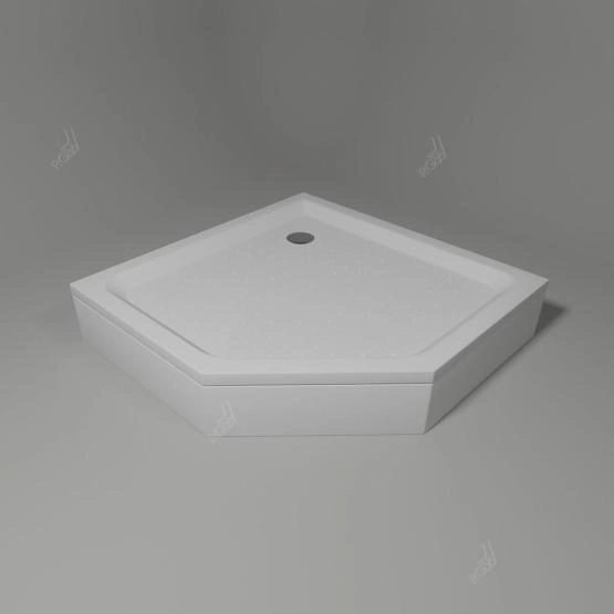 Душевой поддон трапеция RGW LUX/TN-TR 1000x1000 16180500-41 акрил