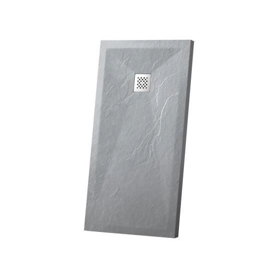 Поддон для душа Vincea из искусственного камня VST-4SR8010G, 1000*800*25, серый