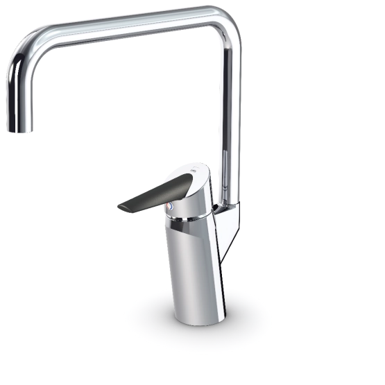 Смеситель для кухни Oras Optima 2733F с высоким поворотным изливом