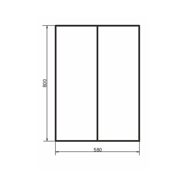 Шкаф подвесной Comforty Осло-60 бетон светлый