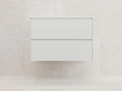 Тумба подвесная Style Line ЛИМА80 эмаль, под раковину LINE 80, 2 ящ., PLUS, белый матовый
