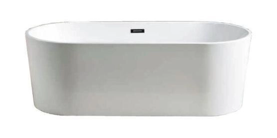 Ванна акриловая Azario Bristol 160x80 свободностоящая BRI16080