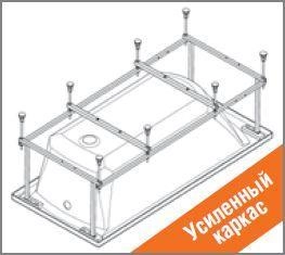 Рама д/ванны Cersanit Virgo 180 металлическая в комплекте со сборочным пакетом K-RW-VIRGO*180