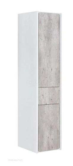 Шкаф колонна Roca Ronda R белый матовый/бетон ZRU9303006