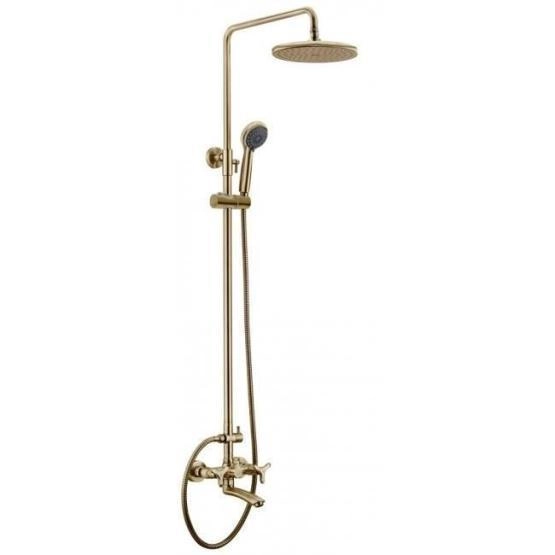 Душевая система KAISER Trio (57188Br) бронза