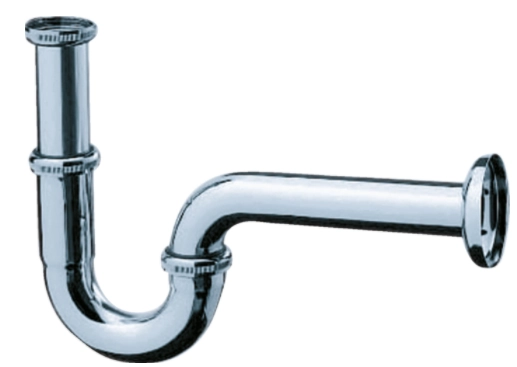 Hansgrohe сифон трубчатый, цвет хром