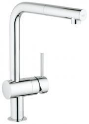 Смеситель Grohe Minta 32168000 для кухни однорычажный с выдвижным изливом
