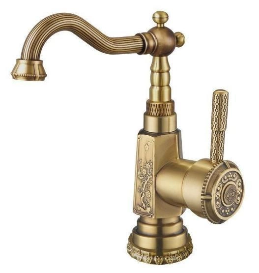 Смеситель для раковины Zorg Antic (A 310U-BR) бронза