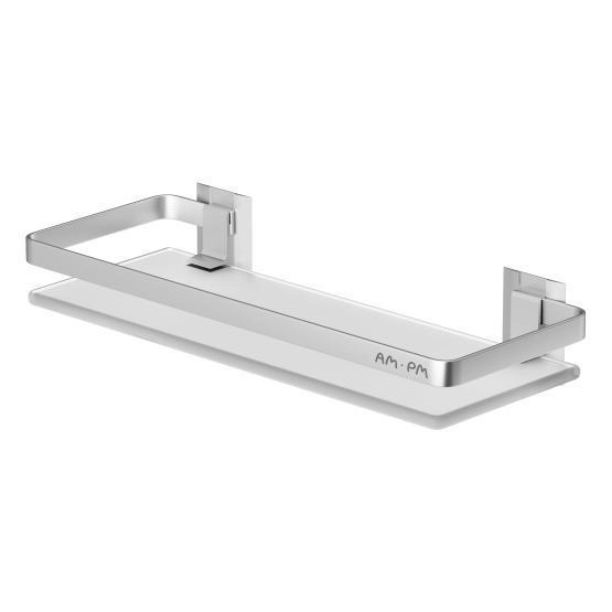 Стеклянная полка AM.PM Sense L A7455100 серебристый 32 см