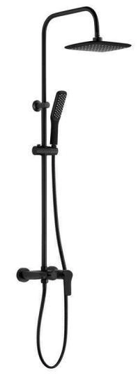 Душевая система ESKO со смесителем ST200Black черный