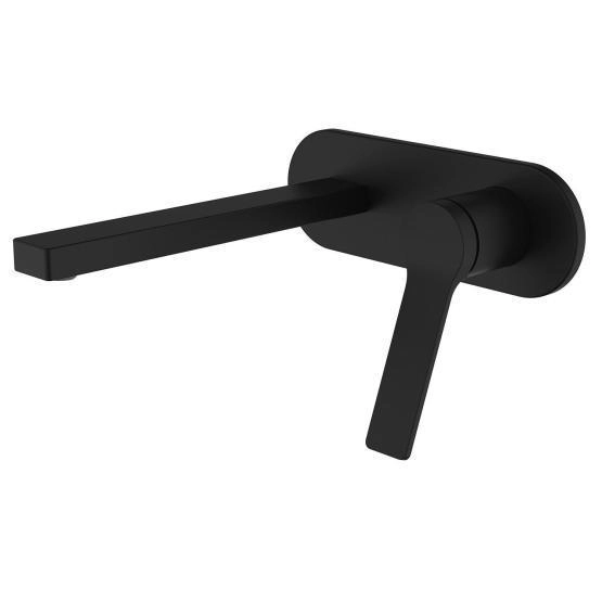 Смеситель для раковины Azario VISE скрытый монтаж, черный (AZ-VSA148330PA)