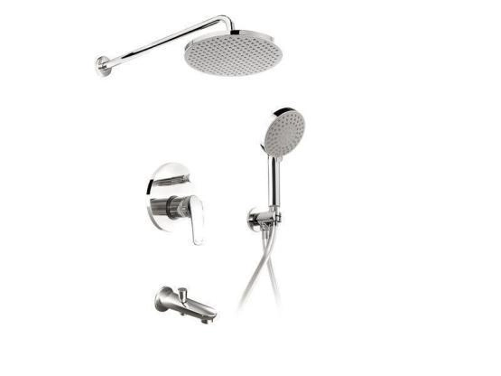 Душевая система скрытого монтажа ESKO Set_7in1 хром