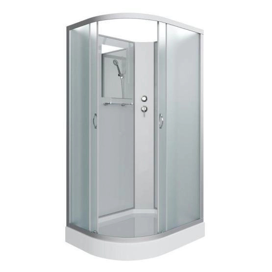 Душевая кабина Niagara NG-3312-14RBK 1200х800х2000 низкий поддон 13см стекло матовое