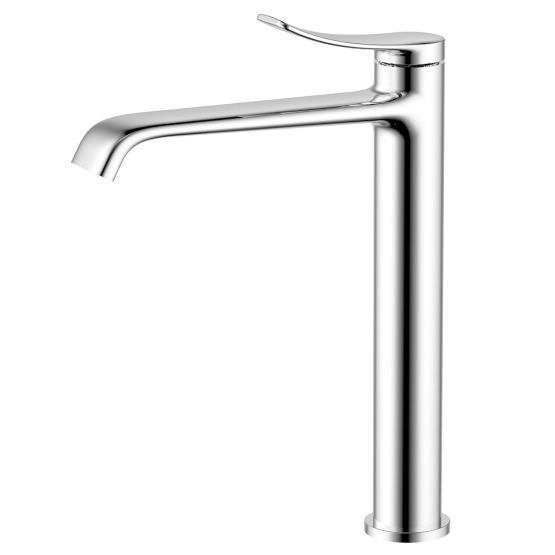 Смеситель для раковины-чаши Azario ABILITY высокий, без донного клапана, хром (AZ-VQR168R31С)