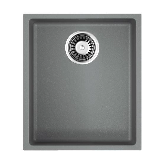 Кухонная мойка Omoikiri Bosen 38-U-GR Tetogranit/leningrad grey 4993538