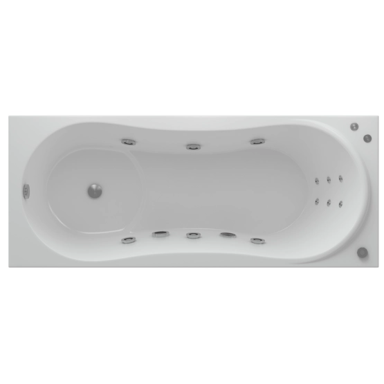 Ванна АКВАТЕК Афродита 170x70 НМ (пневматика)