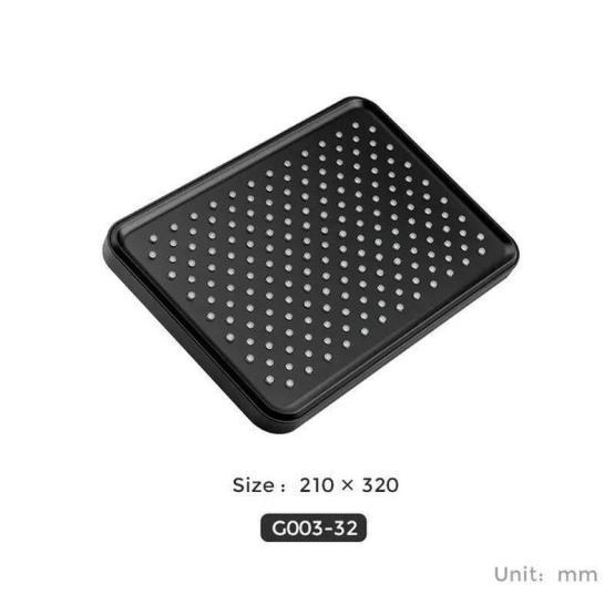 Тропический душ Gappo G003-32 цвет- черный 210x320mm