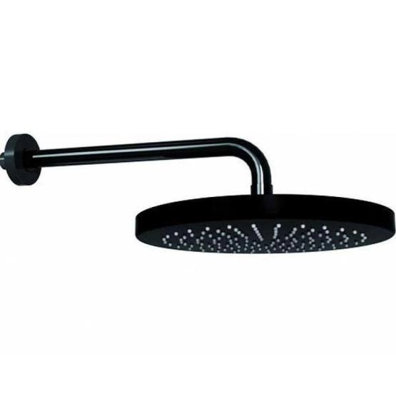 Верхний душ Bossini Elios H19412G.073 ? 250 мм, черный матовый