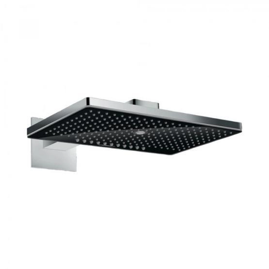 Hansgrohe 24007600 Rainmaker Select Верхний душ 460х300 мм, 3 реж., бок кроншт.460 мм черный / хром