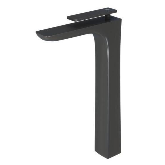 Смеситель NT BAGNO NT7801Н TIRSO H для раковины черный матовый